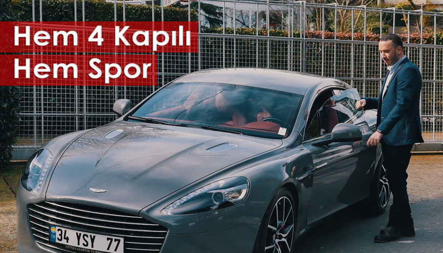 Hem 4 kapılı hem de spor Aston Martin Rapide S