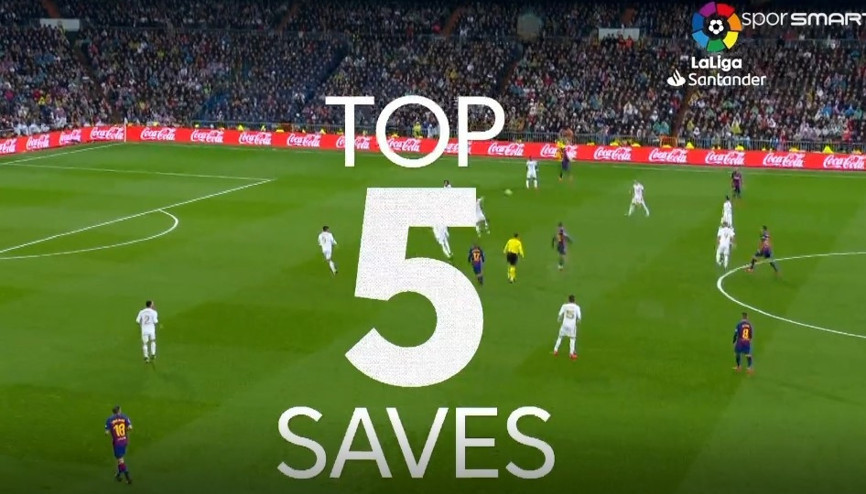 La Liga 26. Haftanın en iyi 5 kurtarışı