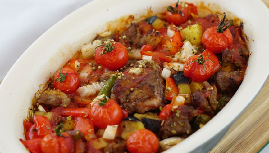 Kuşbaşı etin sebzelerle müthiş birlikteliği: Şehzade kebabı