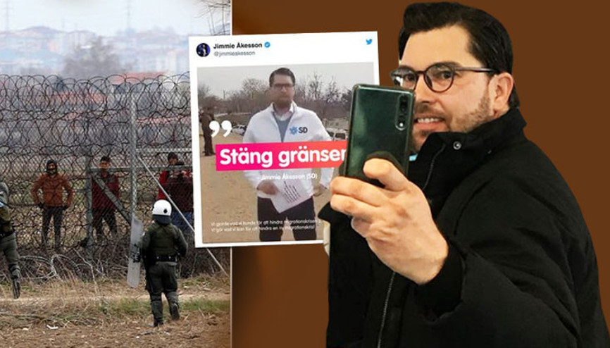 Edirneye gelip, yazılı broşür dağıttı... Sınır dışı edildi