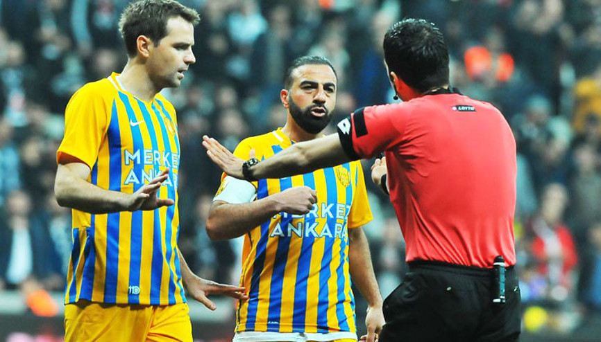 Son Dakika | Ankaragücünden Beşiktaş maçı sonrası hakem isyanı