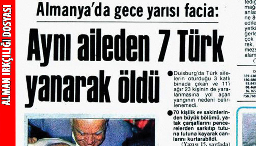 Türklere yönelik ilk ırkçı cinayet