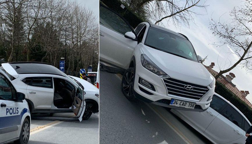 İstanbul’da ilginç kaza
