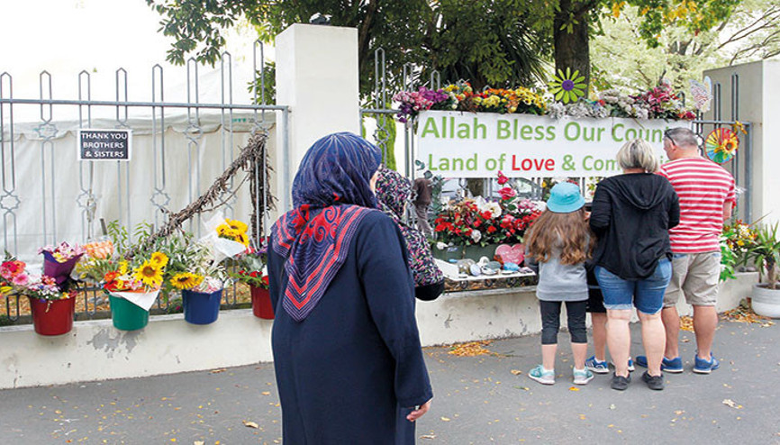 Yeni Zelanda’daki terör kurbanları unutulmadı Yeni Zelanda’daki terör kurbanları unutulmadı