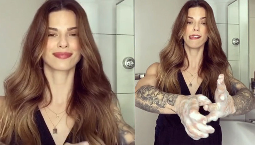 Burak ve Larissa Gacemerden Corona Virüs önlemi