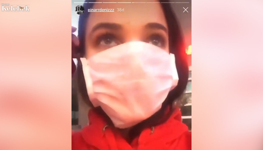 Anneannesi karantinaya alınan ünlü oyuncu Pınar Deniz isyan etti