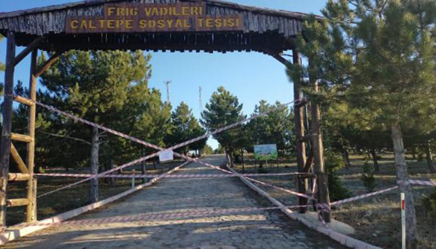 Eskişehir ve Afyonkarahisarda mesire alanları kapatıldı