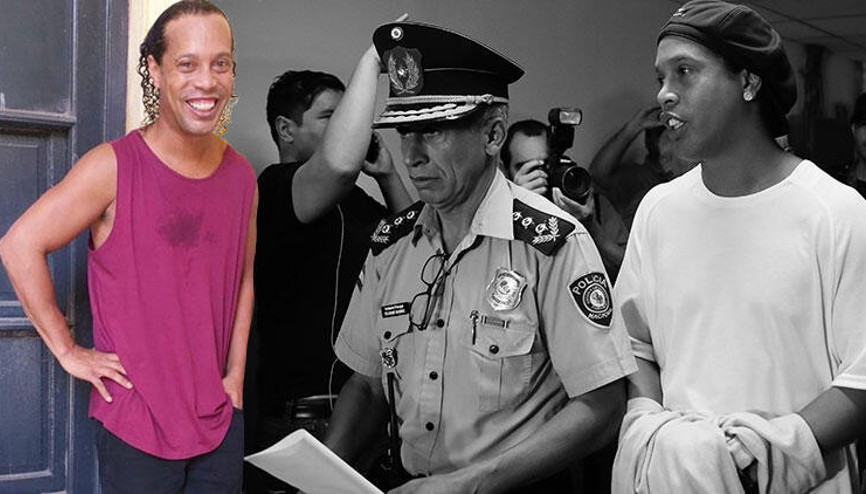 Son Dakika | Ronaldinho, Paraguayda hapiste karantinaya alındı
