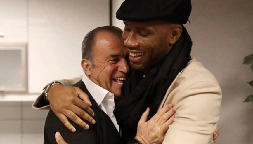 Didier Drogbadan Fatih Terim ve Abdurrahim Albayrak paylaşımı