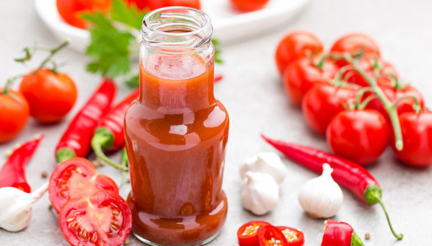 Marketten alınanlar tadında nefis bir ev yapımı ketçaba ne dersiniz