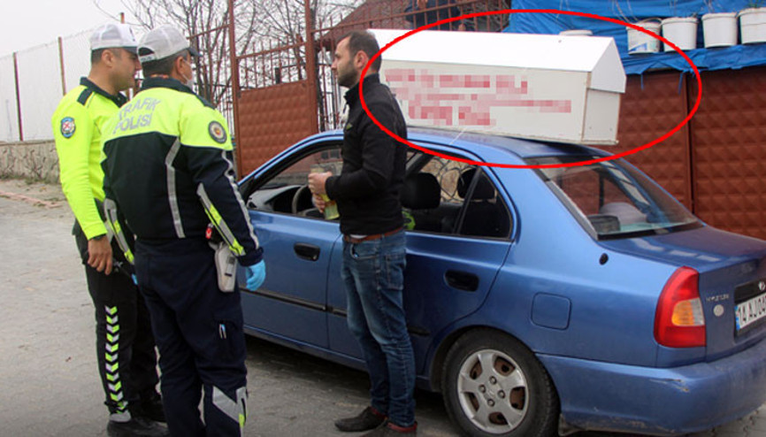 Corona virüs için yaptı, cezayı yedi Görenler şaşkına döndü...