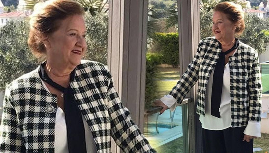 Ünlü oyuncu bu fotoğrafı paylaştı... Meğer annesinin kopyasıymış