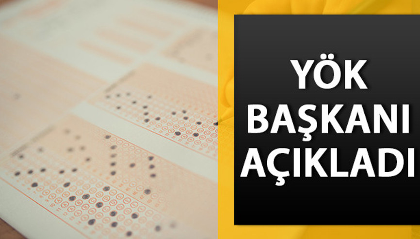 YKS ertelendi mi YKS 2020 ne zaman yapılacak sorusuna YÖK Başkanı cevap verdi