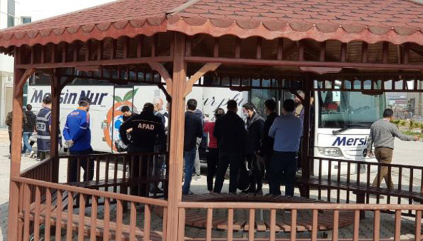 KKTC’den getirilen 143 Türk vatandaşı İskenderunda karantinaya alındı KKTC’den getirilen 143 Türk vatandaşı İskenderunda karantinaya alındı