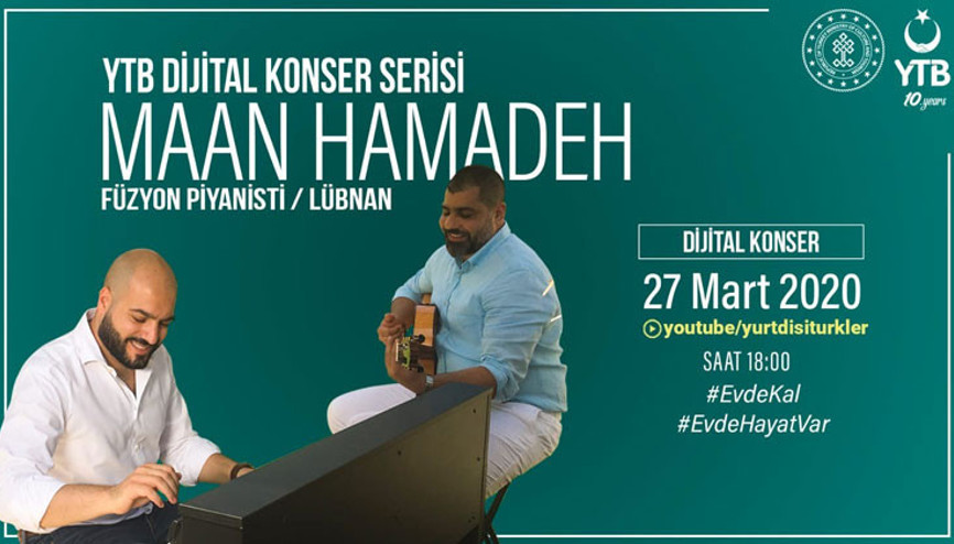 YTB’den yurtdışındaki vatandaşlara moral konseri