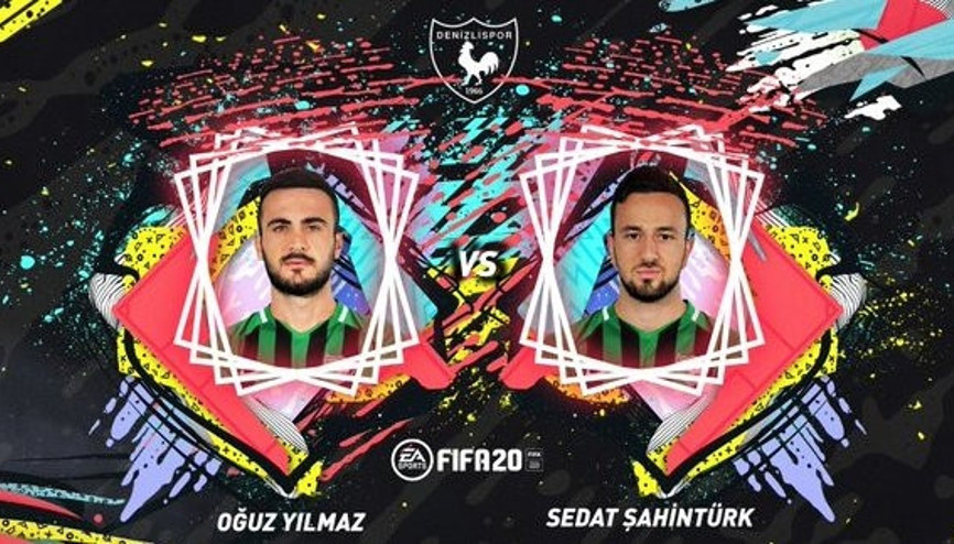 Denizlisporlu futbolcular hünerlerini konsolda sergiledi