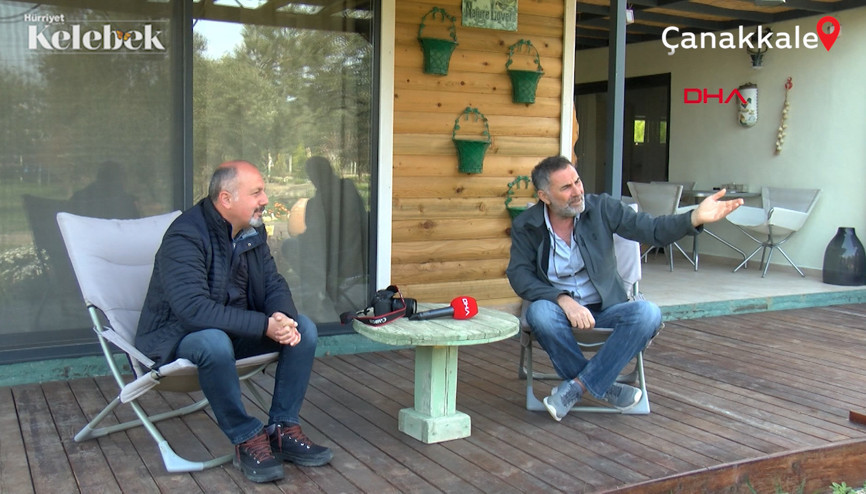 Çanakkaledeki çiftliğinde mahsur kalmıştı İşte Atilla Saralın karantina günleri