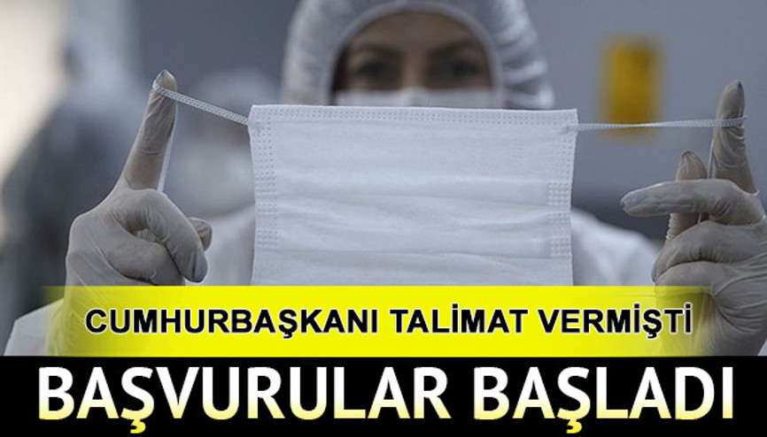 Ücretsiz maske nasıl alınır, kimler maske alabilir e-Devlet ücretsiz maske başvuru sayfası
