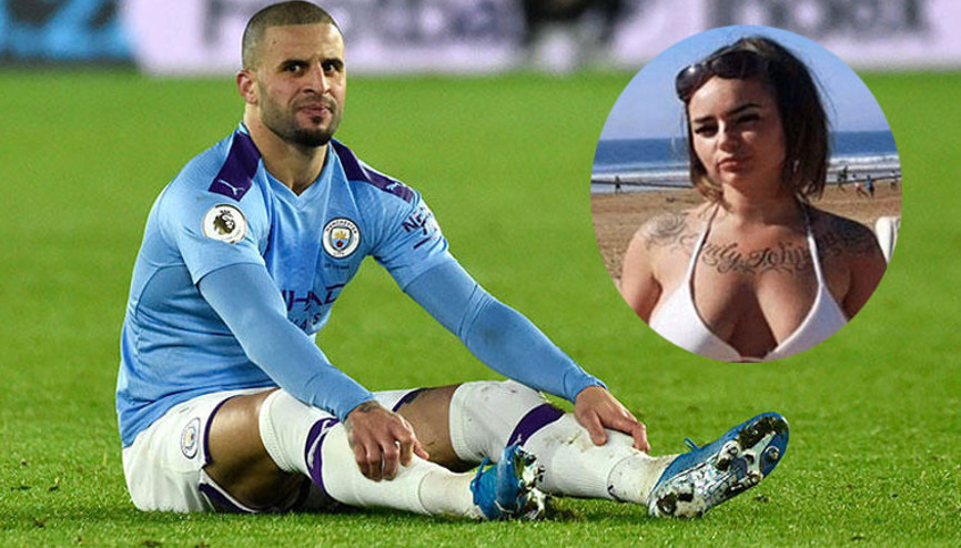 Corona virüsü hiçe sayıp evinde parti veren Kyle Walkerdan bir skandal daha