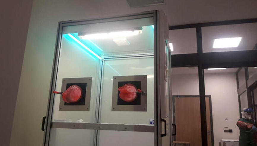 Bursada virüsten korunmak için temassız numune alınmaya başlandı