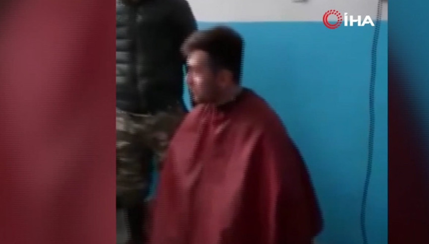 Çankırıda gizli tıraş yapanlara baskın