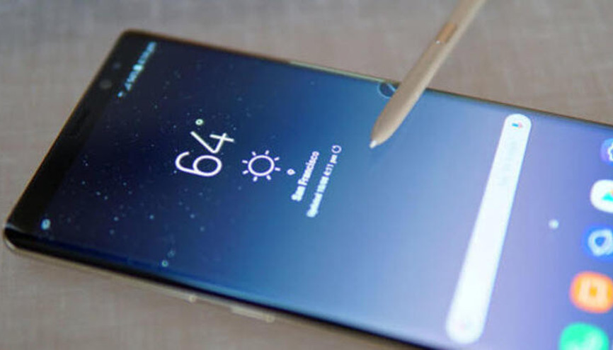 Samsung Galaxy Note 9un ekranında sararma sorunu çıktı