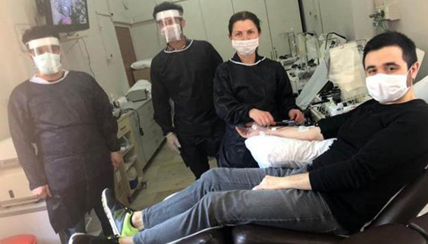 İstanbul’da Tıp Fakültesinde ilk Covid-19 plazması toplandı