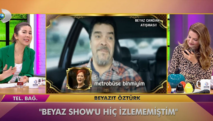 Beyazıt Öztürk:  “Beyaz Show”u hiç izlememiştim