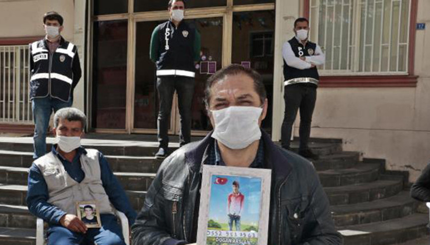 HDP önündeki eylemde 224üncü gün HDP önündeki eylemde 224üncü gün