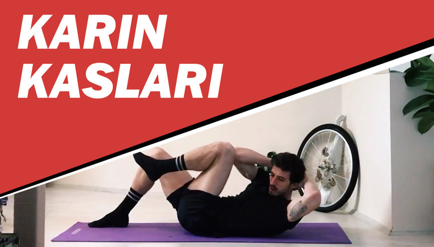 Evde aletsiz karın egzersizleri