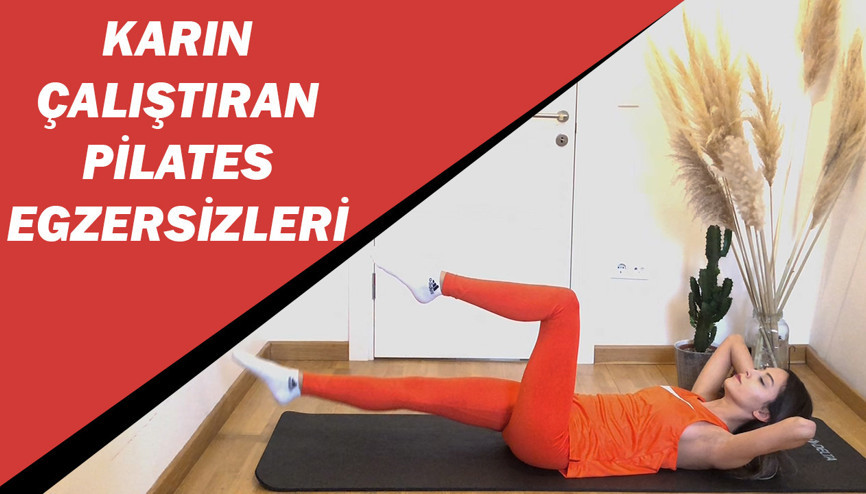 Karın çalıştıran pilates egzersizleri