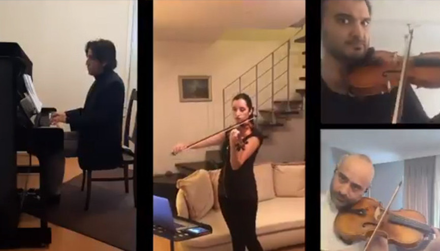 Sanat Günü’nde evlerden konser