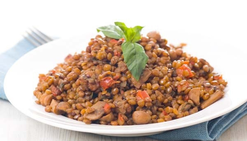 Dünyanın en mükemmel diyeti ve mantarlı mercimek yemeği