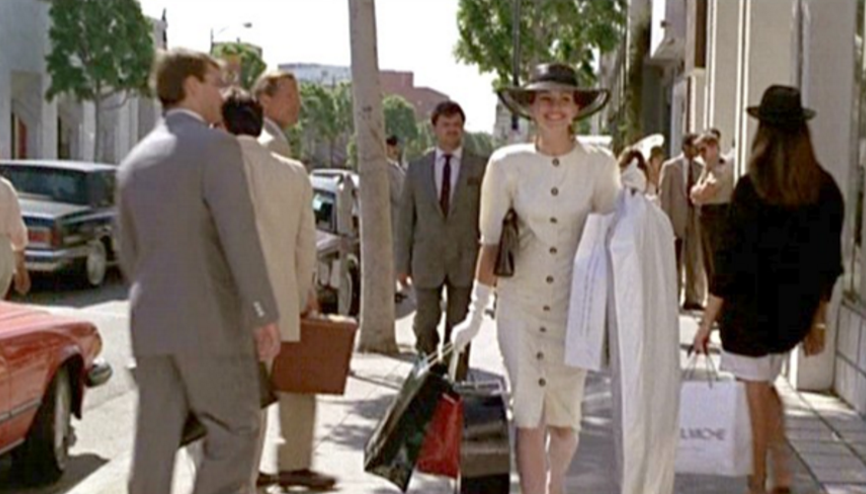 Takım elbise mağduru Pretty Woman