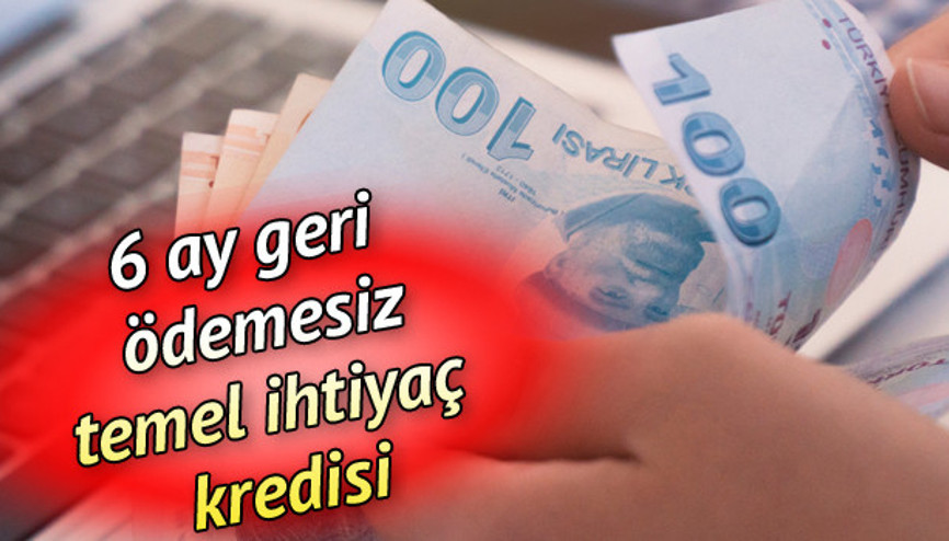 Temel ihtiyaç kredisi başvurusu ne zaman sonuçlanacak 6 ay geri ödemesiz Halkbank, Ziraat Bankası ve Vakıfbank kredi onay tarihi nedir