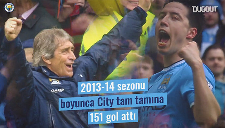 Fenerbahçe ile anılan Pellegrininin M.City yıllarına bir de böyle bakın