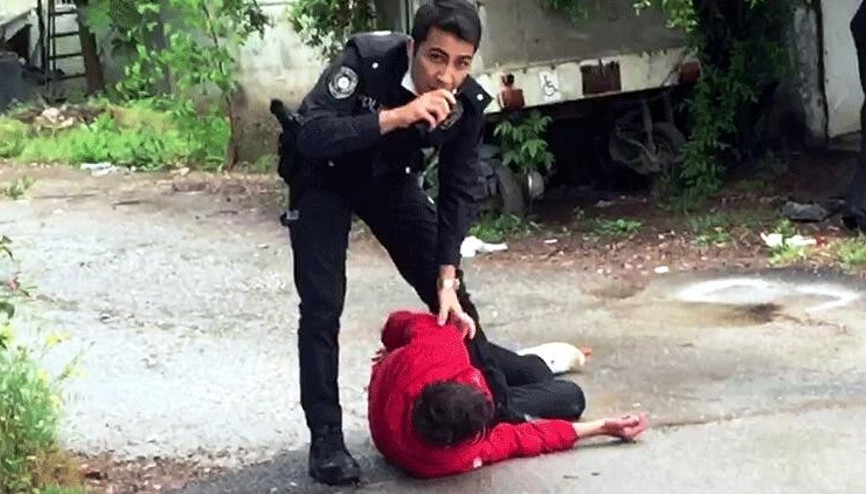 Çaldığı motosikletle kaçan şüpheli böyle yakalandı