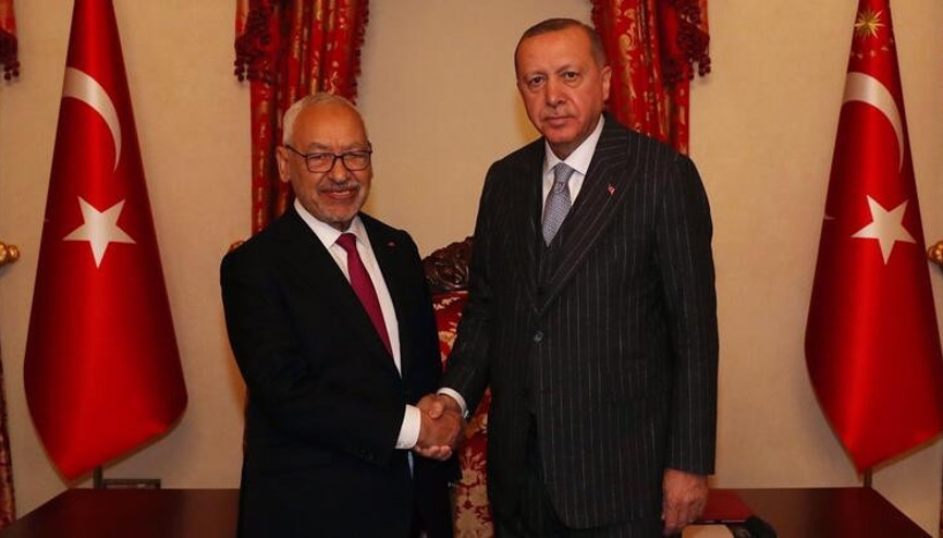 Cumhurbaşkanı Erdoğan, Tunus Meclis Başkanı El-Gannuşi ile görüştü