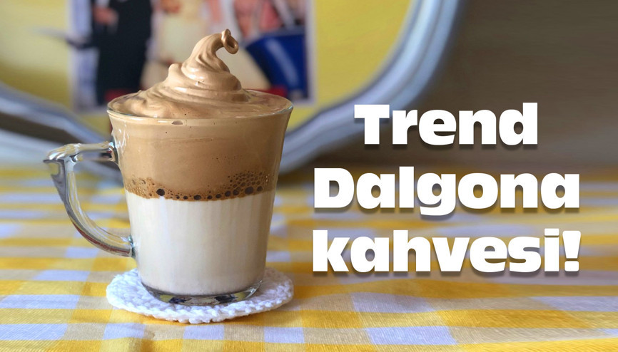 Dalgona kahvesi nasıl yapılır