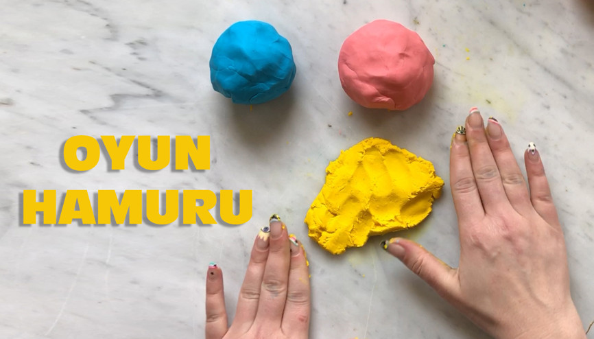 Evde oyun hamuru nasıl yapılır