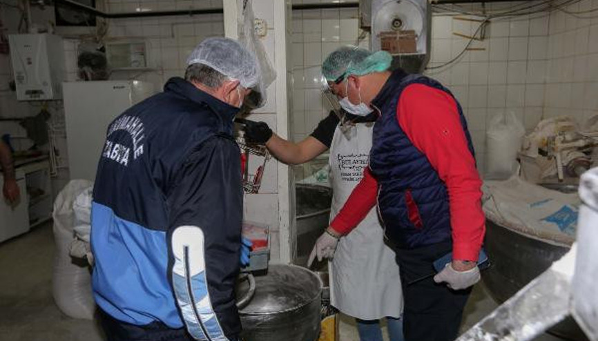 Yenimahallede fırınlara Ramazan denetimi Yenimahallede fırınlara Ramazan denetimi