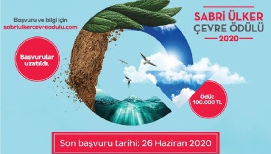 Sabri Ülker Çevre Ödülü’ne Başvurular 26 Haziran’a Uzatıldı Sabri Ülker Çevre Ödülü’ne Başvurular 26 Haziran’a Uzatıldı