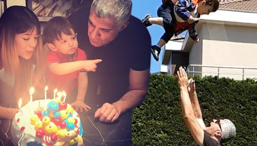 Kuzey 2 yaşında... Özcan Denizden oğluna doğum günü mesajı
