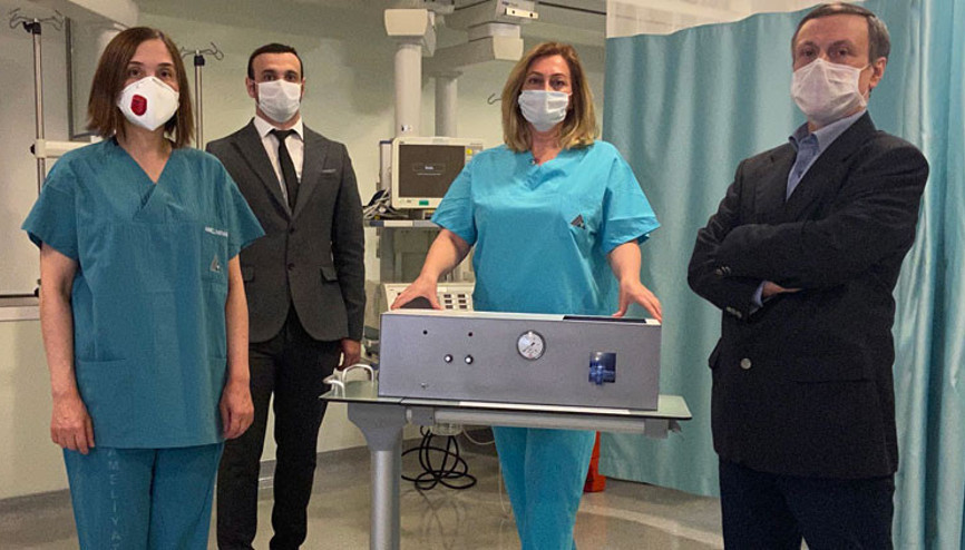 Türk mühendislerden bir başarı daha Onlar da solunum cihazı üretti