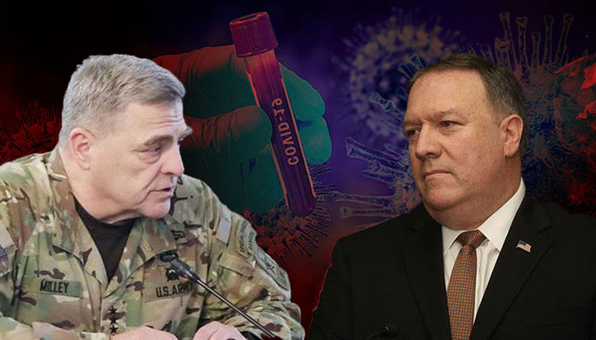 ABD Genelkurmay Bakanı, Kovid-19 konusunda Pompeo ile çelişti