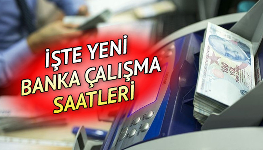 Bankaların açılış saatleri Garanti Bankası, Ziraat Bankası, Vakıfbank, İş Bankası çalışma saatleri