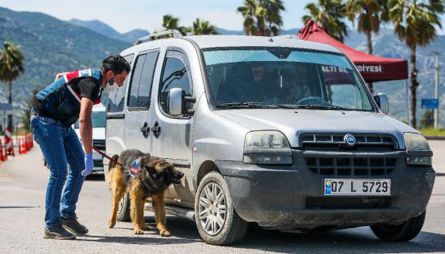 Antalyaya kontrollü giriş