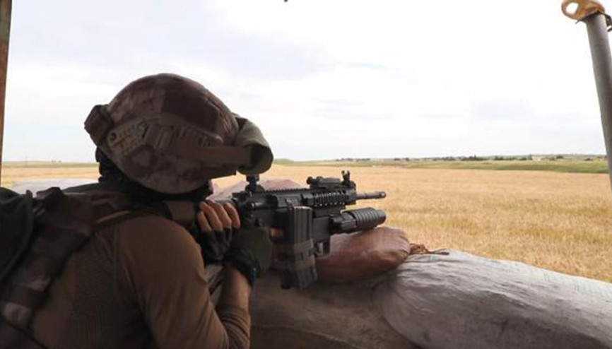 Tel Abyad’da asker ve polis teyakkuz halinde