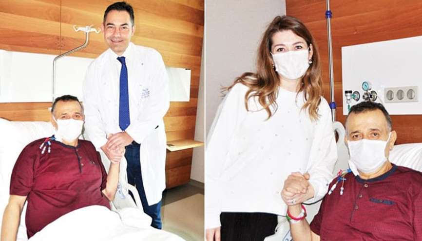 Babasını hayata yeniden bağladı