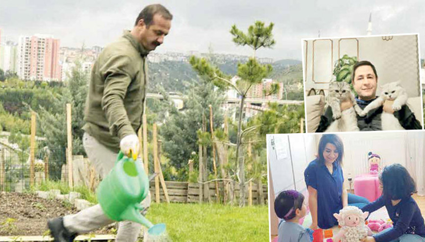 Vekiller evde sıkıldı: Dizi müptelası olan da var bahçıvanlık yapan da